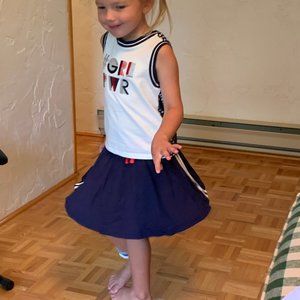 PL KIDS 2-Piece #Girl Power Tank & Skirt Set 4T